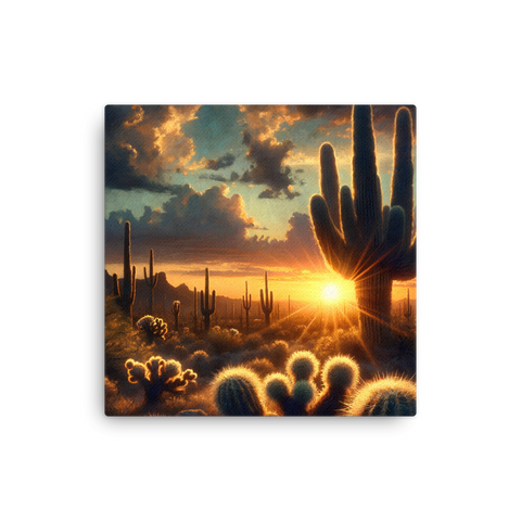 AZ Sunset Thin canvas