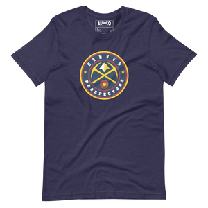 Denver Prospector T-shirt, Gold prospecting apparel