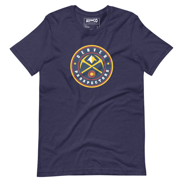 Denver Prospector T-shirt, Gold prospecting apparel