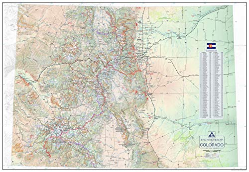 Hiker's Map of Colorado